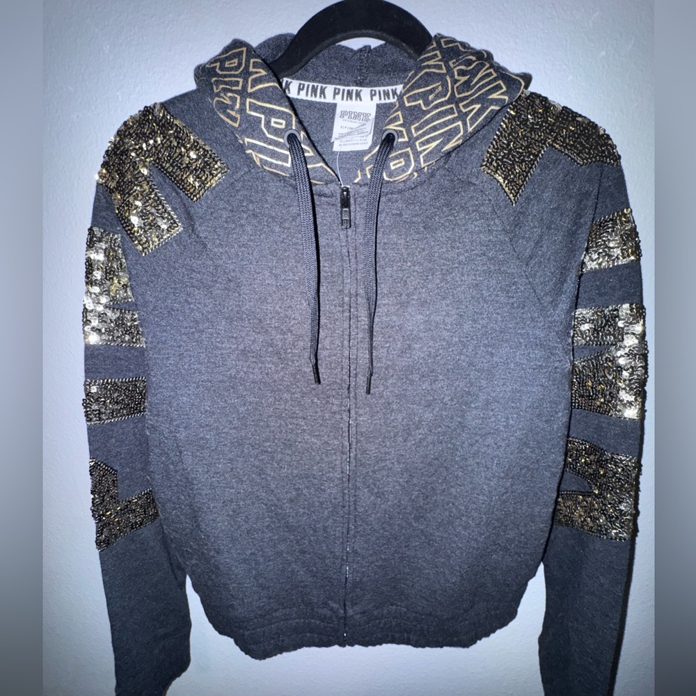PINK Y2K tracksuit top